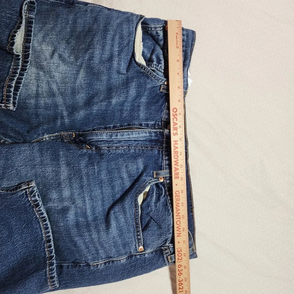 LEVI'S 505 REGULAR FIT STRAIGHT DENIM BLUE JEANS MENS SIZE 38X32